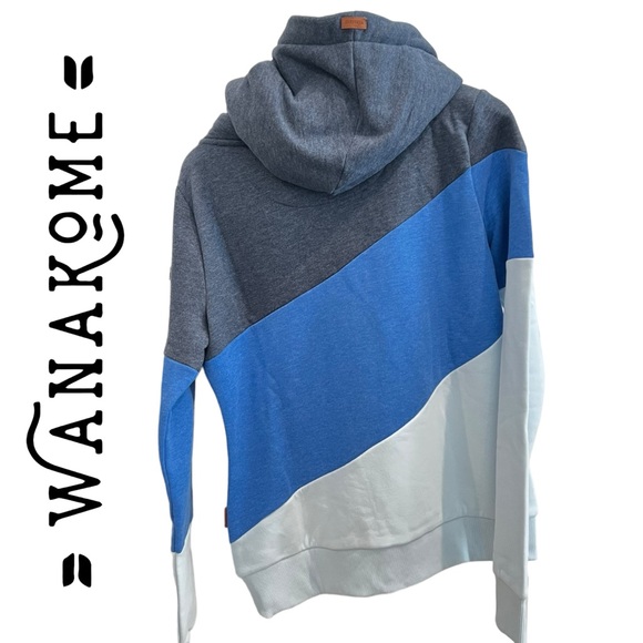 Wanakome Selene Hoodie - Navy Mix - Picture 2 of 11